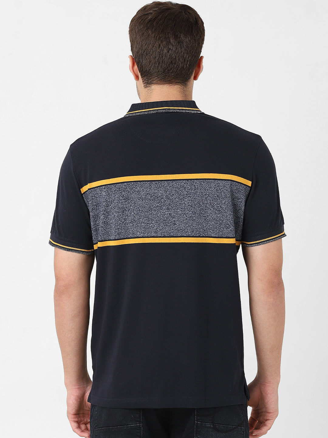 Men's Round Neck striper Tshirt
