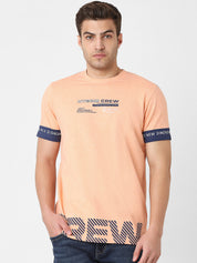 Men' Printed Half Sleeve Tshirt