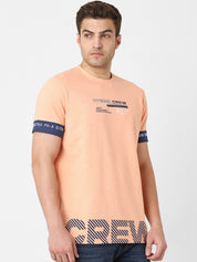 Men' Printed Half Sleeve Tshirt
