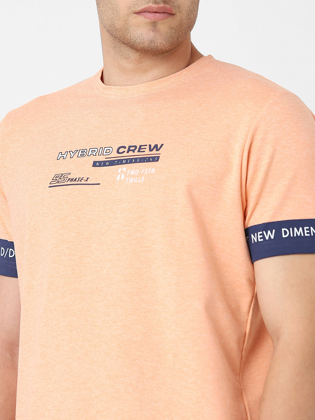 Men' Printed Half Sleeve Tshirt