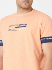 Men' Printed Half Sleeve Tshirt