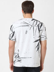 Men' Printed Half Sleeve Tshirt
