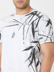 Men' Printed Half Sleeve Tshirt