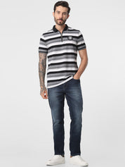 Men's striper Polo Tshirt