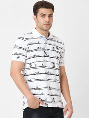 Men's printed Half Sleeve Tshirt