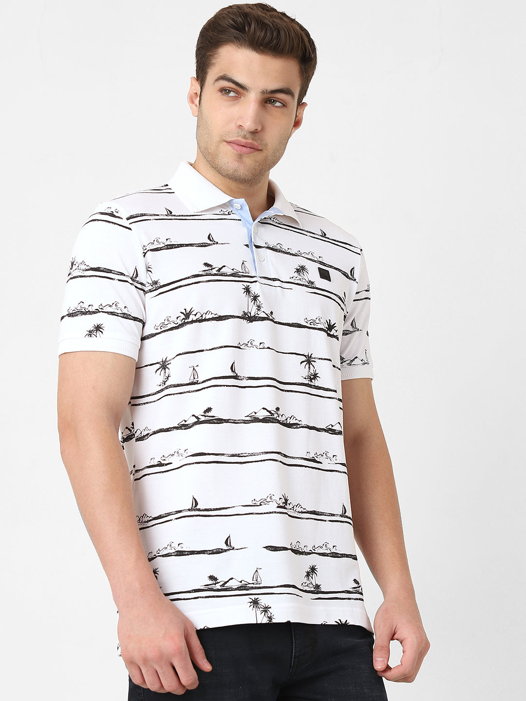 Men's printed Half Sleeve Tshirt