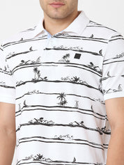 Men's printed Half Sleeve Tshirt