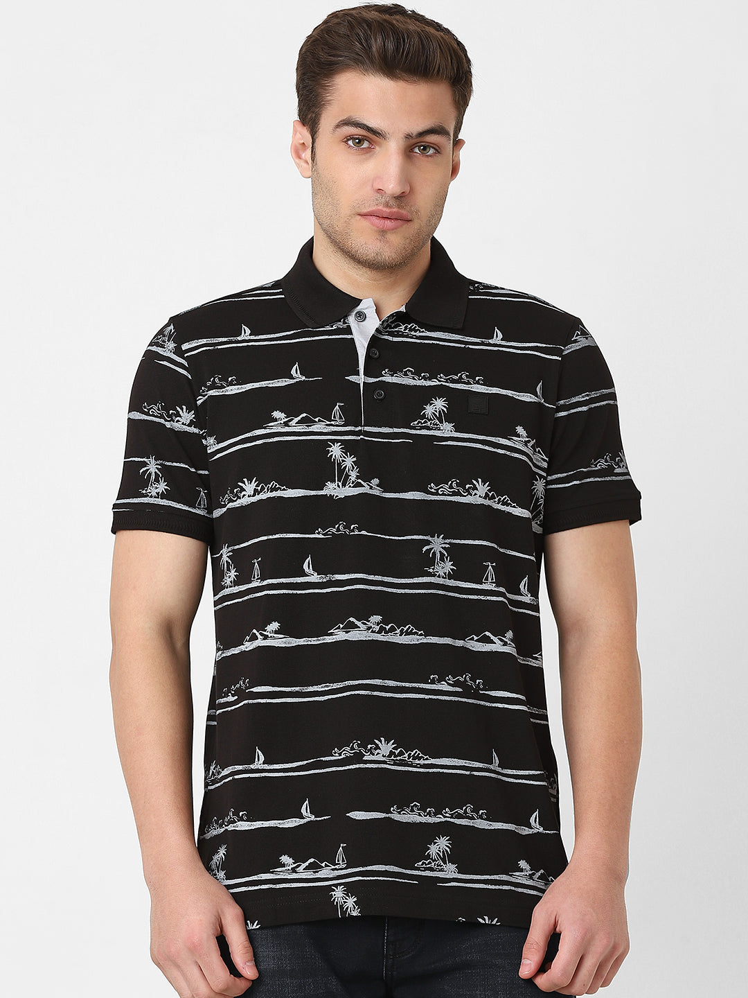 Men's printed Half Sleeve Tshirt
