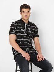 Men's printed Half Sleeve Tshirt
