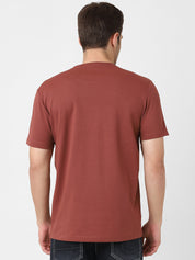 Men's Cut & Sew Round Neck Tshirt