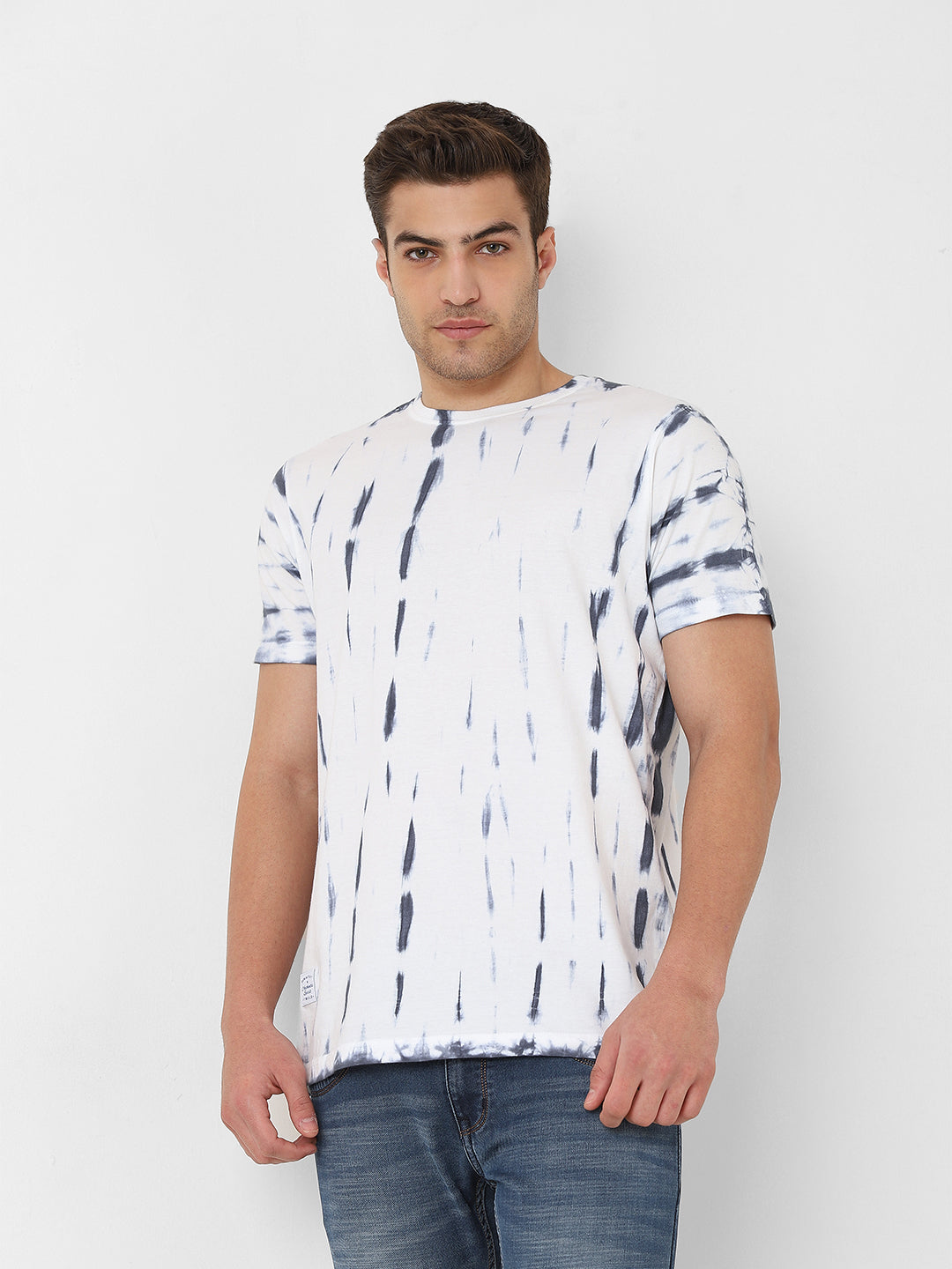 Men's Cut & Sew Round Neck Tshirt