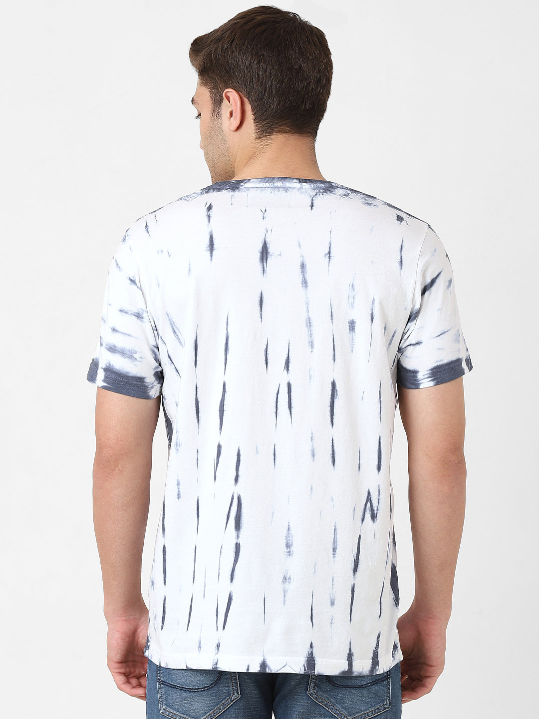 Men's Cut & Sew Round Neck Tshirt