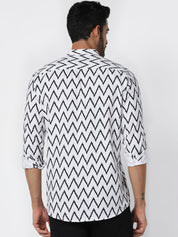 Men Regular Fit Printed Kurta Shirt
