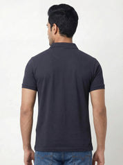 Men Regular Fit Johnny Collar Solid T-Shirt