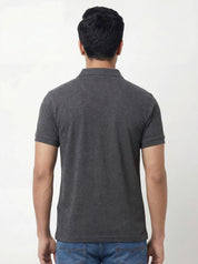 Men Regular Fit Johnny Collar Solid T-Shirt