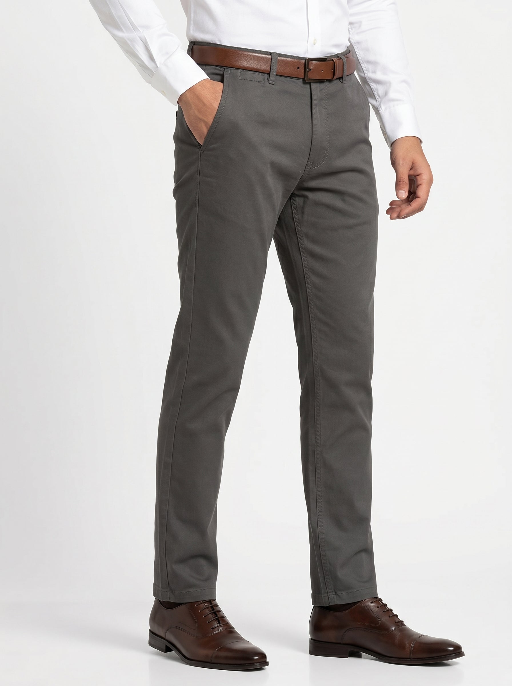 Men's Slate Grey Trousers
