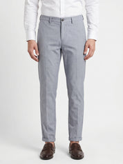 Men's  Cement Grey Trousers