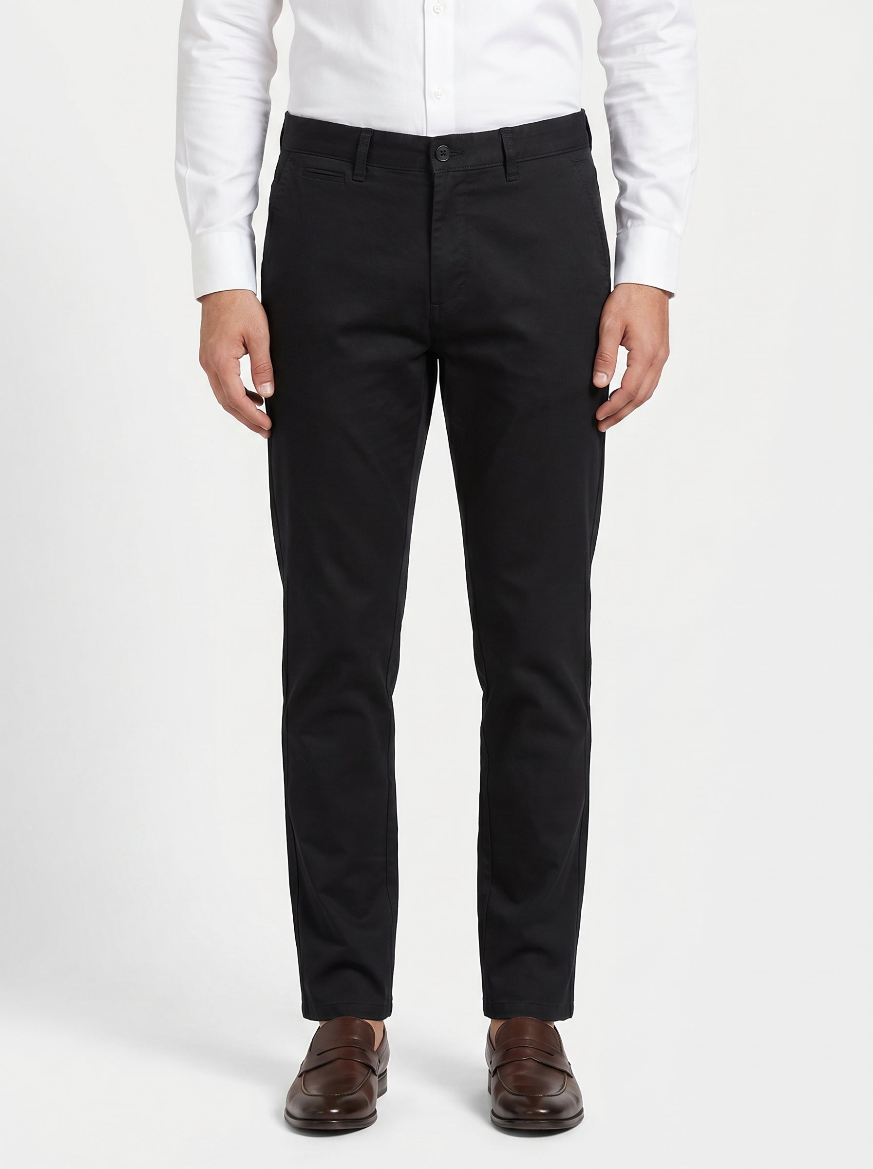 Men's Black Formal Trousers