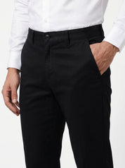 Men's Black Formal Trousers