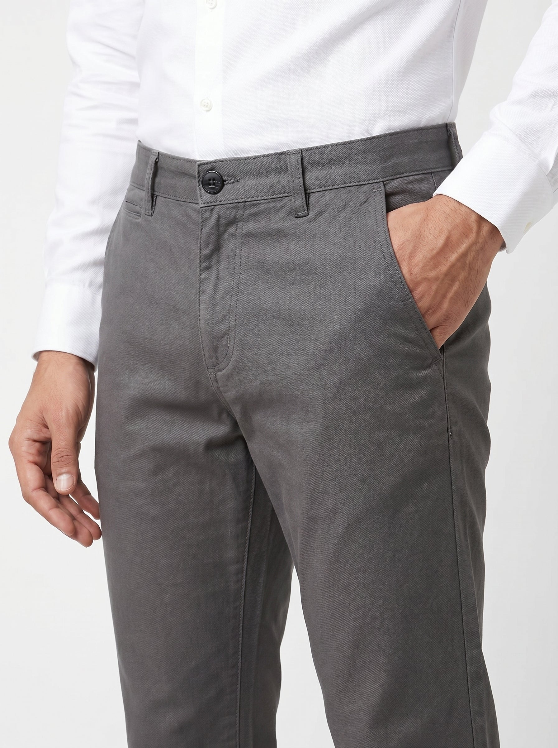 Men's Slate Grey Trousers