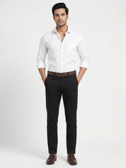 Men's Black Formal Trousers