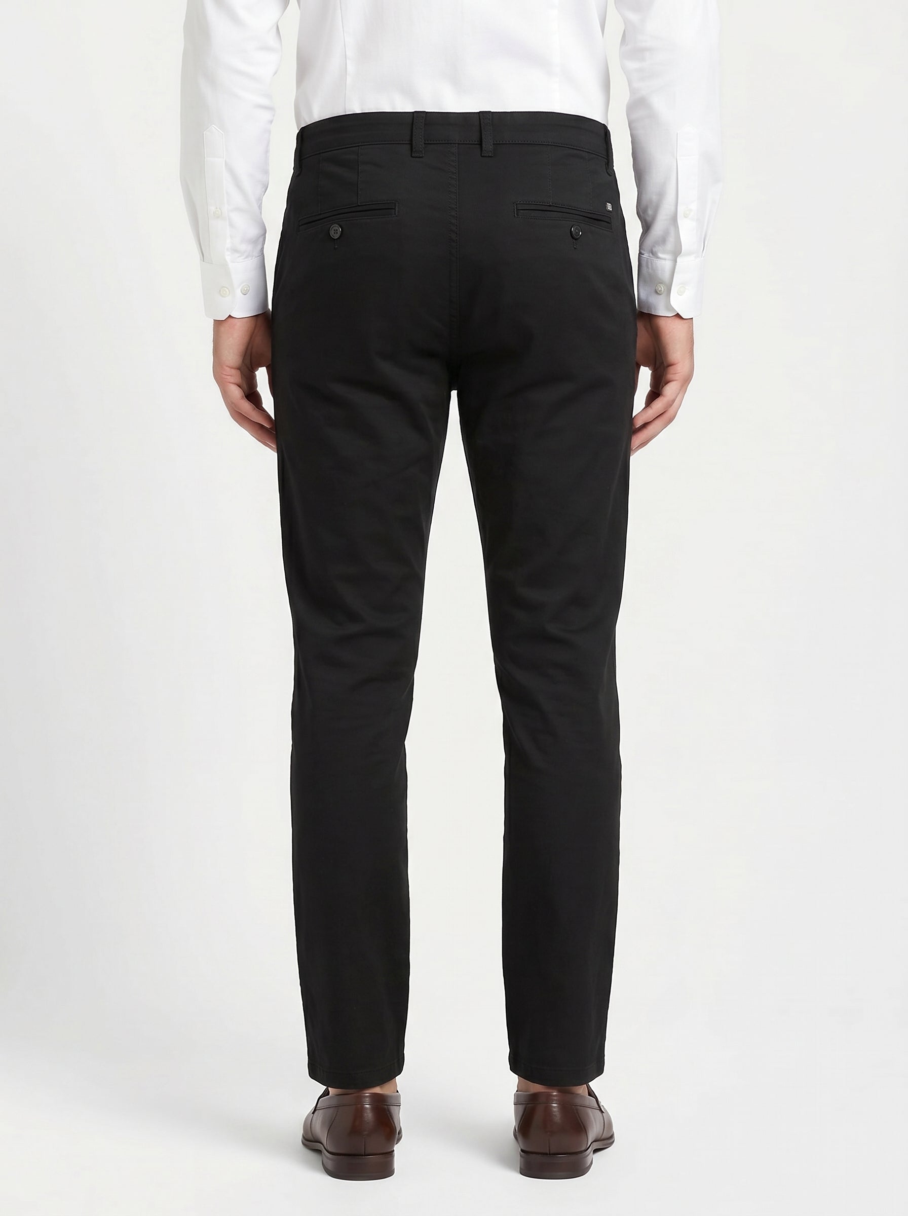 Men's Black Formal Trousers