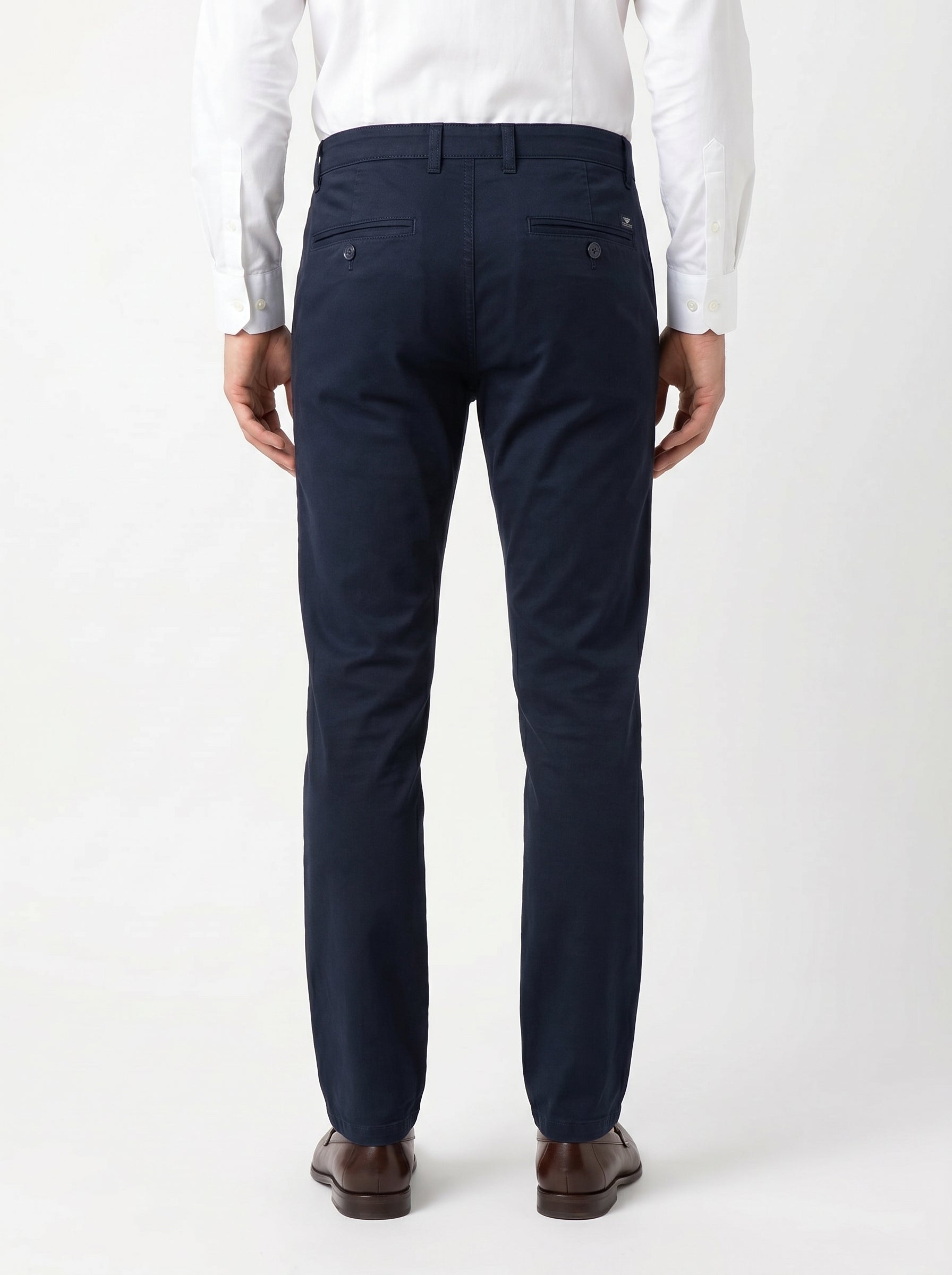 Men's Navy Blue Formal Trousers